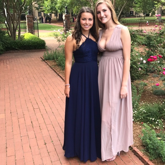 Lulus Dresses & Skirts - Navy Formal Dress